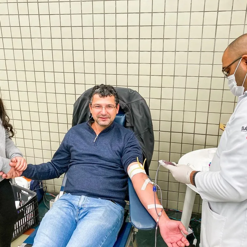 Doação de sangue no Salgueiro — Colégio Salgueiro