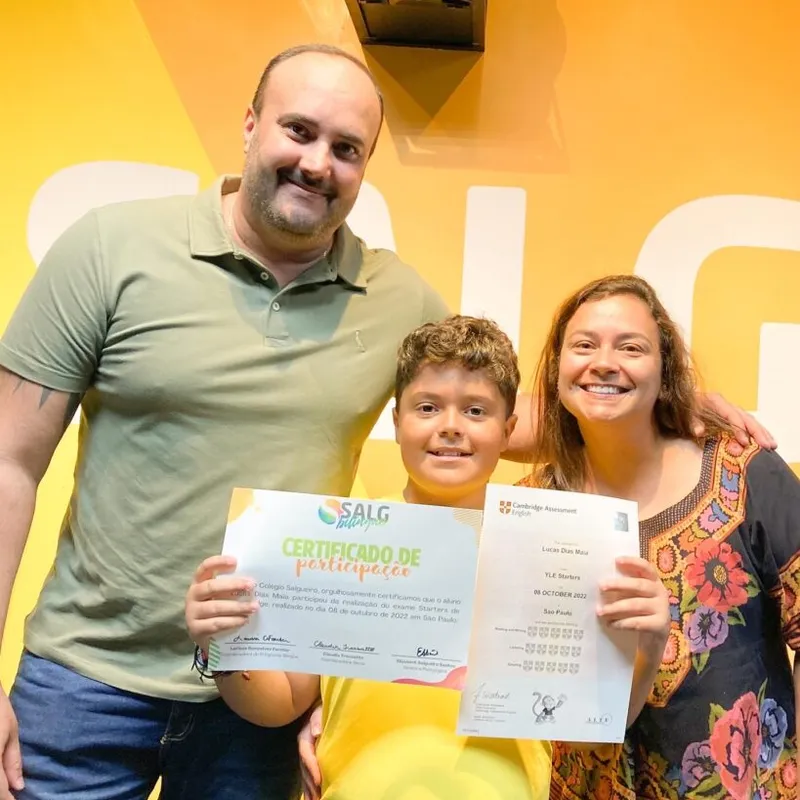 Certificação de Cambridge? Temos! — Colégio Salgueiro