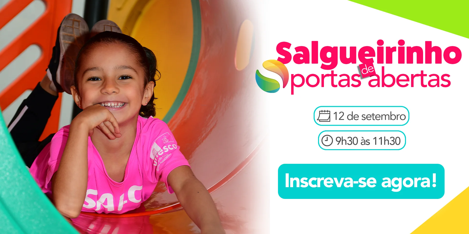Salgueirinho de Portas Abertas — 12 de setembro, das 9h30 às 11h30. Inscreva-se agora!