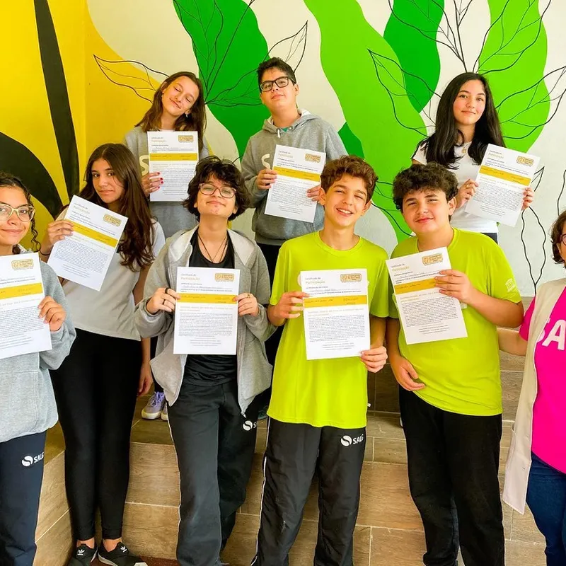Fundamental participa da Olimpíada Brasileira de Matemática — Colégio Salgueiro